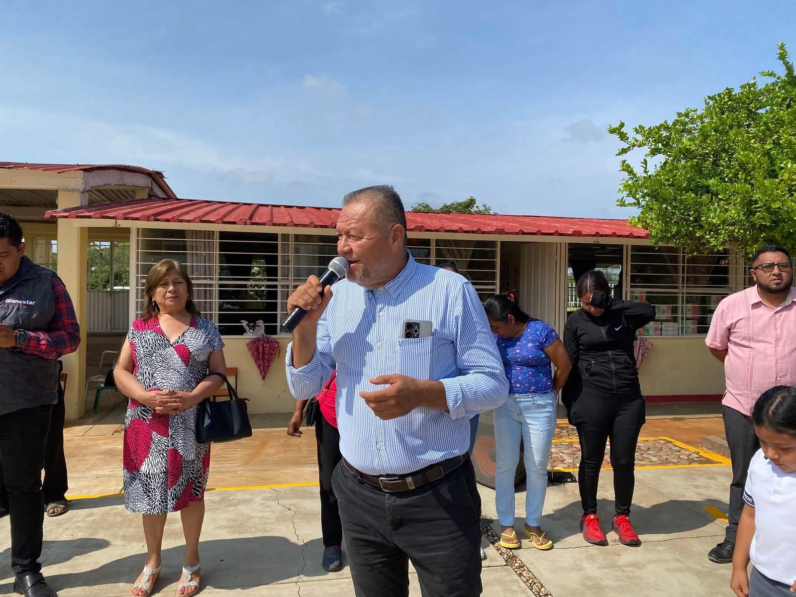 🏫💚 #TechadoPrimaria | Banderazo de obra